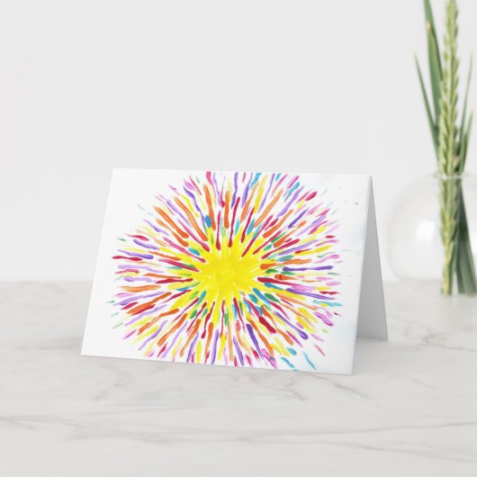Carte Candy Waters Artiste de l'autisme (Devant)