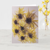 Carte Candy Waters Artiste de l'autisme (Fleur jaune)