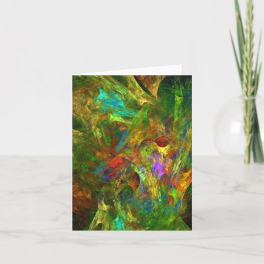 Carte Candy Waters Artiste de l'autisme (Devant)