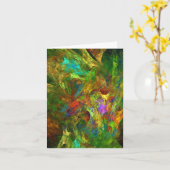 Carte Candy Waters Artiste de l'autisme (Fleur jaune)