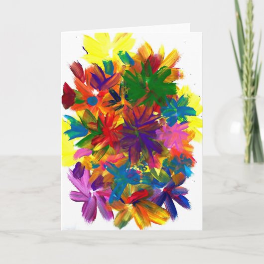 Carte Candy Waters Artiste de l'autisme (Devant)