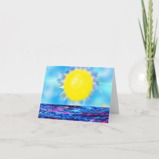 Carte Candy Waters Artiste de l'autisme (Devant)