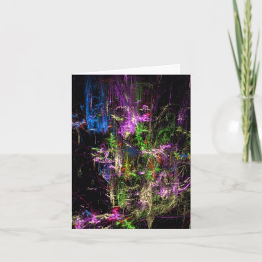 Carte Candy Waters Artiste de l'autisme (Devant)