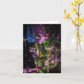 Carte Candy Waters Artiste de l'autisme (Fleur jaune)