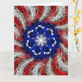 Carte Candy Waters Artiste de l'autisme (Fleur jaune)