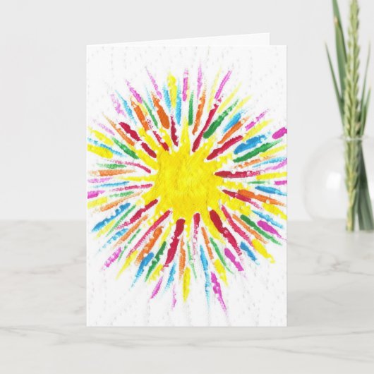 Carte Candy Waters Artiste de l'autisme (Devant)