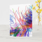 Carte Candy Waters Artiste de l'autisme (Fleur jaune)