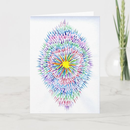 Carte Candy Waters Artiste de l'autisme (Devant)