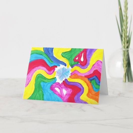 Carte Candy Waters Artiste de l'autisme (Devant)