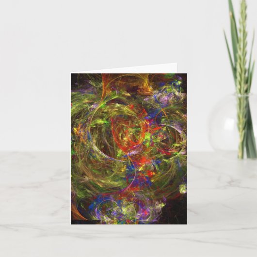 Carte Candy Waters Artiste de l'autisme (Devant)