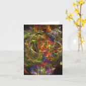 Carte Candy Waters Artiste de l'autisme (Fleur jaune)