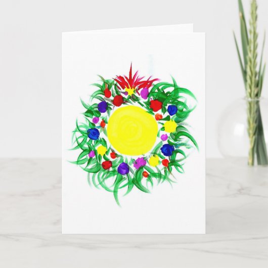 Carte Candy Waters Artiste de l'autisme (Devant)