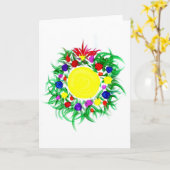 Carte Candy Waters Artiste de l'autisme (Fleur jaune)