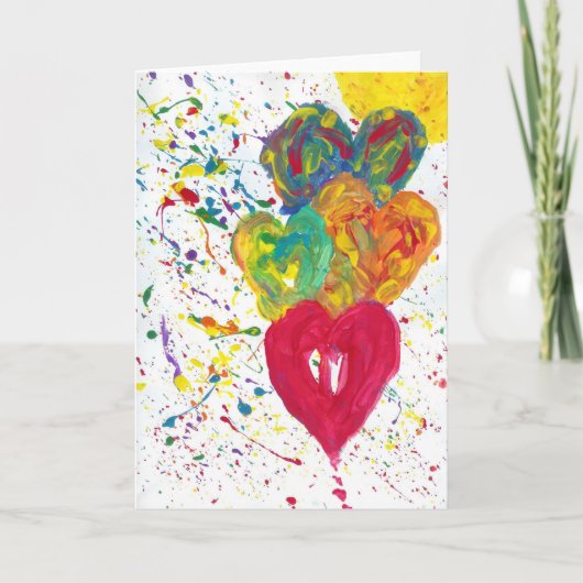 Carte Candy Waters Artiste de l'autisme (Devant)