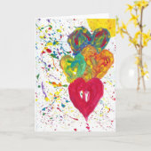 Carte Candy Waters Artiste de l'autisme (Fleur jaune)