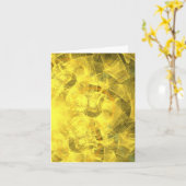 Carte Candy Waters Autism Artist (Fleur jaune)