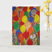 Carte Candy Waters Autisme Artiste (Fleur jaune)