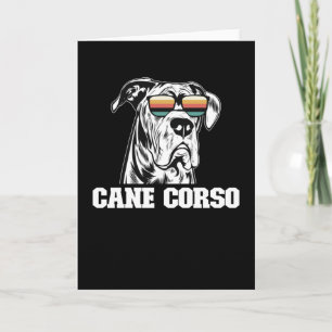 Carte Cane Corso Chien Propriétaire Cane Corsos