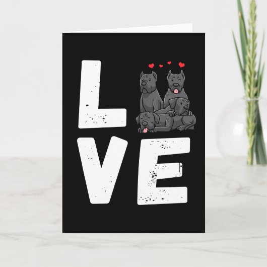 Carte Cane Corso Italiano (Devant)