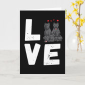 Carte Cane Corso Italiano (Fleur jaune)