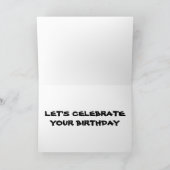 CARTE CANE CORSO VEUT CÉLÉBRER L'ANNIVERSAIRE DU FRÈRE (Intérieur)