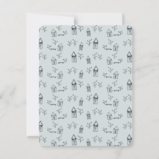 Carte caniche & maisons (Dos)