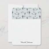 Carte caniche & maisons (Devant)