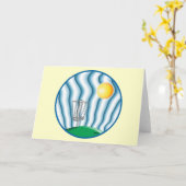 Carte Canicule (Fleur jaune)