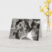 Carte Canine (Fleur jaune)