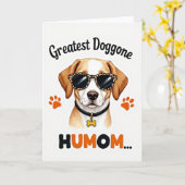 Carte Canine à Monture Tachetée (Fleur jaune)