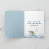 Carte Canne à pêche et poisson de retraite  (Intérieur)