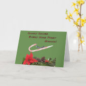 Carte Canneberges pour chaque premier Noël de Shank pour (Fleur jaune)