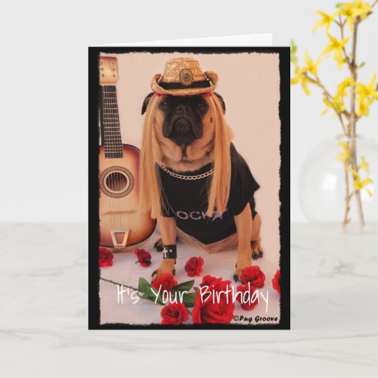 Carte Cannelure de carlin (Fleur jaune)