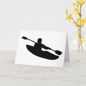 Carte Canoë - Kayak (Fleur jaune)