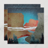 Carte Canyon Birds (Devant / Derrière)