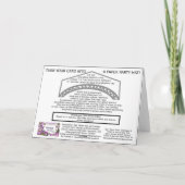 Carte Cap de Graduation Noire Classe 2025 Casquette dipl (Dos)