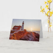 Carte Cap Elizabeth Maine (Fleur jaune)