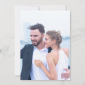 Carte CAPE COD Coastal Mariage Détails (Dos)