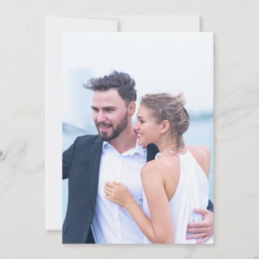 Carte CAPE COD Coastal Mariage Détails (Dos)
