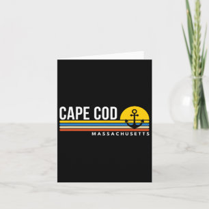 Carte Cape Cod Machusetts Ma Vintage Rétro Souvenirs Boa