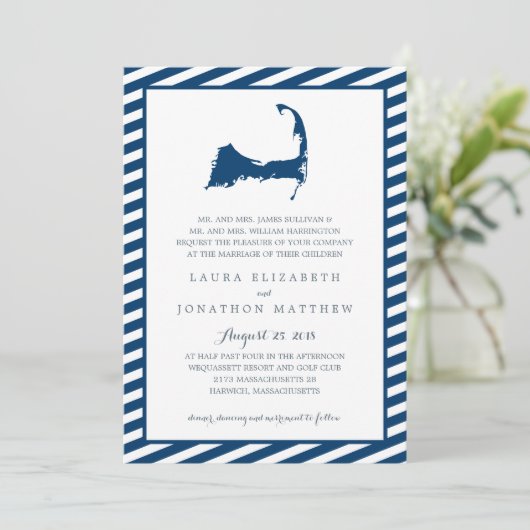 Carte Cape Cod | MARIAGE (Debout devant)