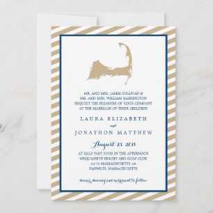 Carte Cape Cod   MARIAGE