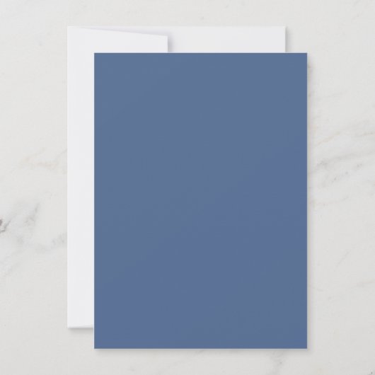 Carte CAPE COD Mariage bleu côtier Détails (Dos)