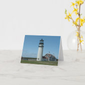 Carte Cape Cod, phare de Highland (Fleur jaune)