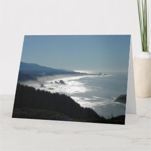 Carte Cape Sebastian Oregon USA Note de bienvenue BIG Ca