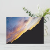 Carte Cape Verde Coucher de soleil abstrait Diagonal Mon (Debout devant)