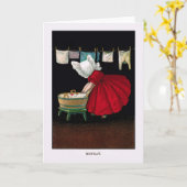 Carte Capeline tôt Sue de lundi des années 1900 (Fleur jaune)