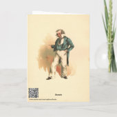 Carte Capitaine Cuttle de Dombey et Son (Dos)