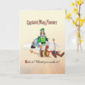 CARTE CAPITAINE MAYFLOWER'S RUM DIARIES. (Fleur jaune)