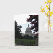 Carte Capitol, Washington DC (Fleur jaune)